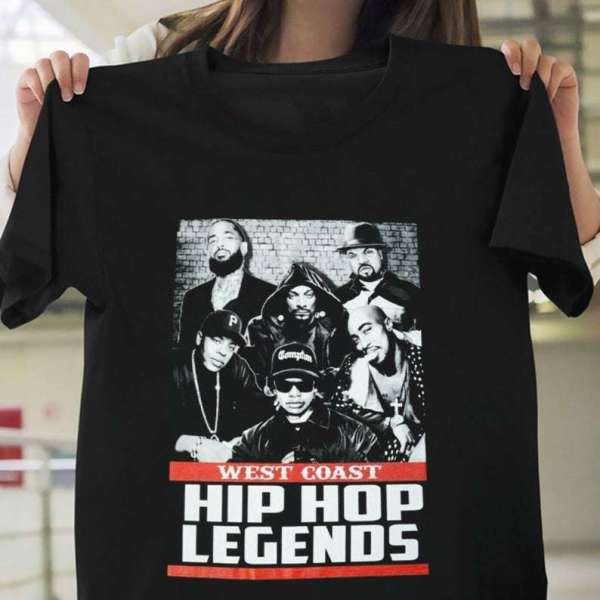 West Coast Hip Hop Legend T Shirt Merch Size Up To 5xl