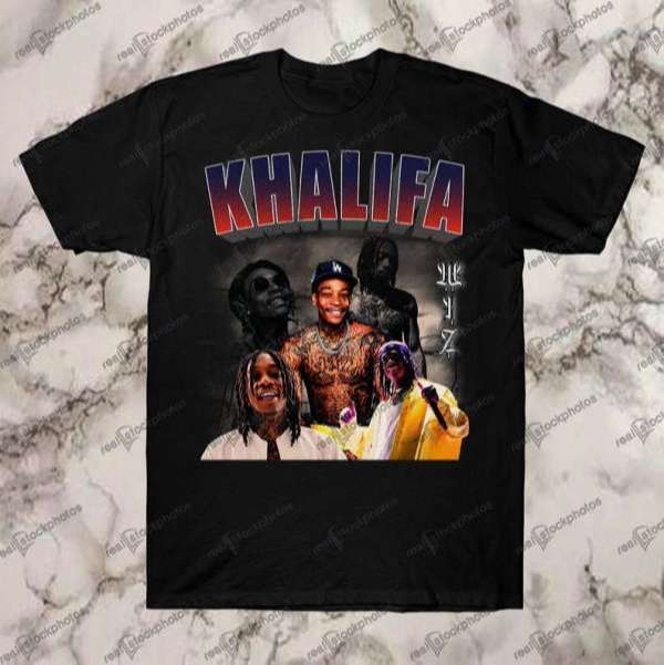 Wiz Khalifa Rap Hip Hop T Shirt Merch Size Up To 5xl