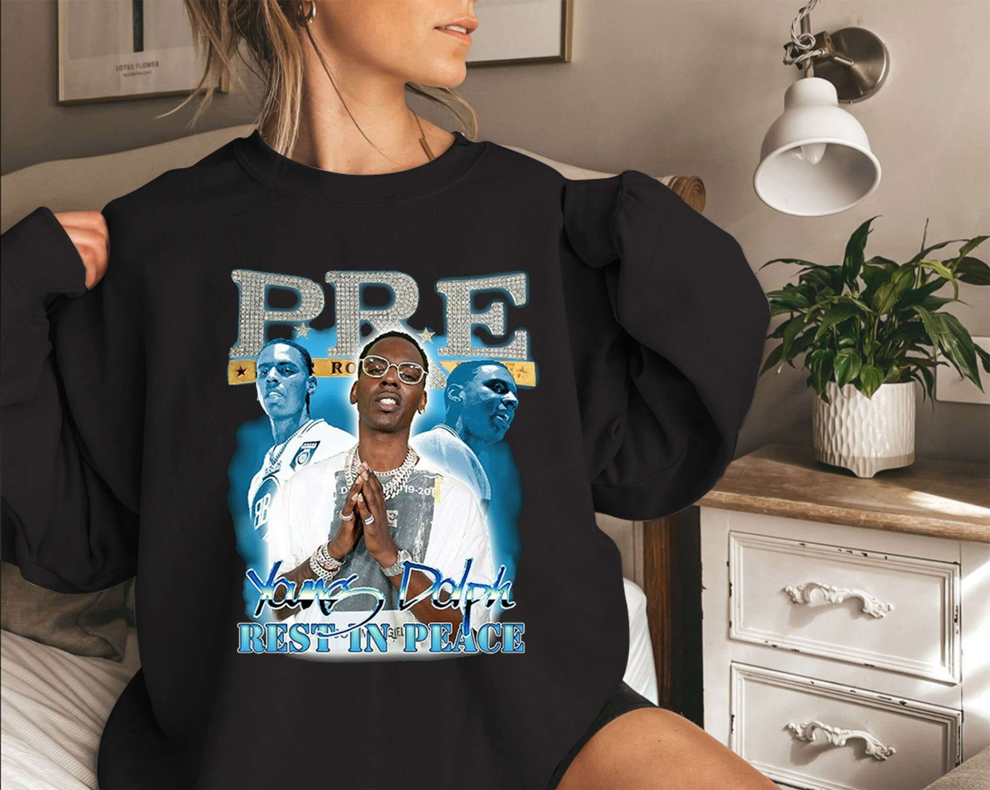 Young Dolph Rest In Peace T Shirt Size Up To 5xl