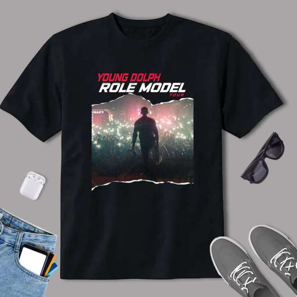 Young Dolph Role Model Tour Graphic T Shirt Size Up To 5xl
