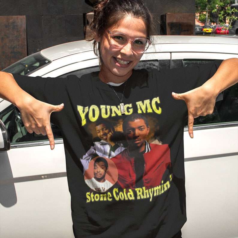Young Mc Graphic T Shirt Rapper Size Up To 5xl