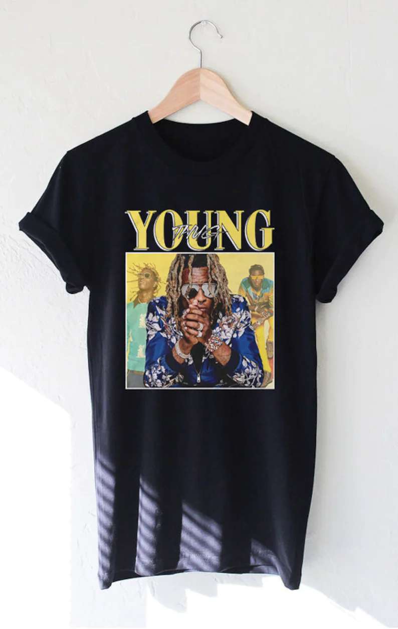Young Thug Rapper Black Unisex Shirt Size Up To 5xl