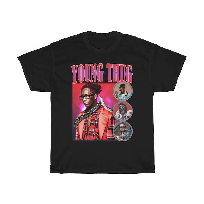 Young Thug Rapper Classic T Shirt Size Up To 5xl