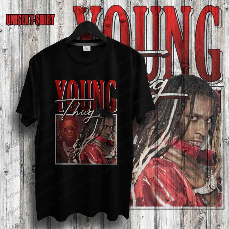 Young Thug T Shirt Music Rapper Size Up To 5xl