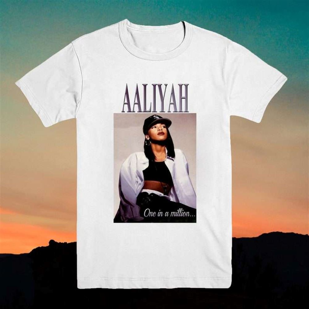 Aaliyah Merch One In A Million T Shirt Size Up To 5xl