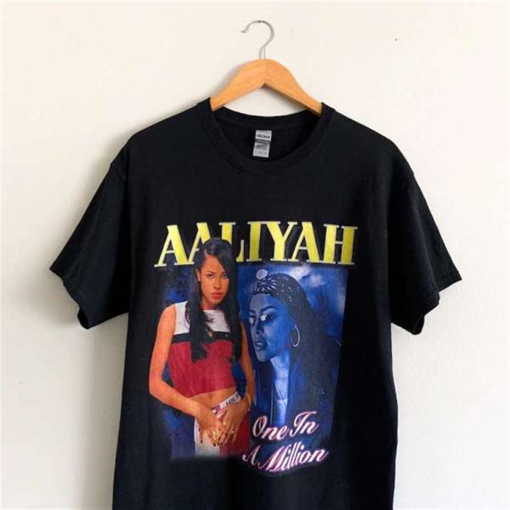 Aaliyah One In A Million T Shirt Merch Music Singer Size Up To 5xl