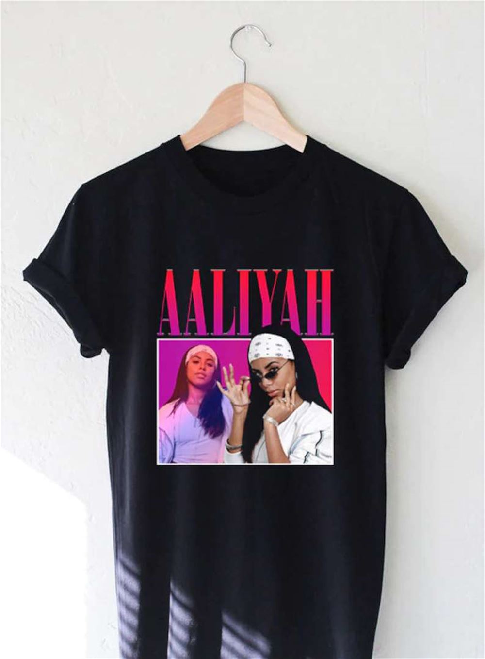 Aaliyah Singer Black Unisex Shirt Size Up To 5xl