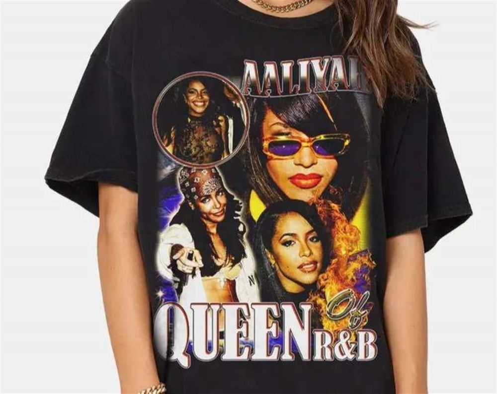 Aaliyah Vintage Rb Queen T-shirt Size Up To 5xl