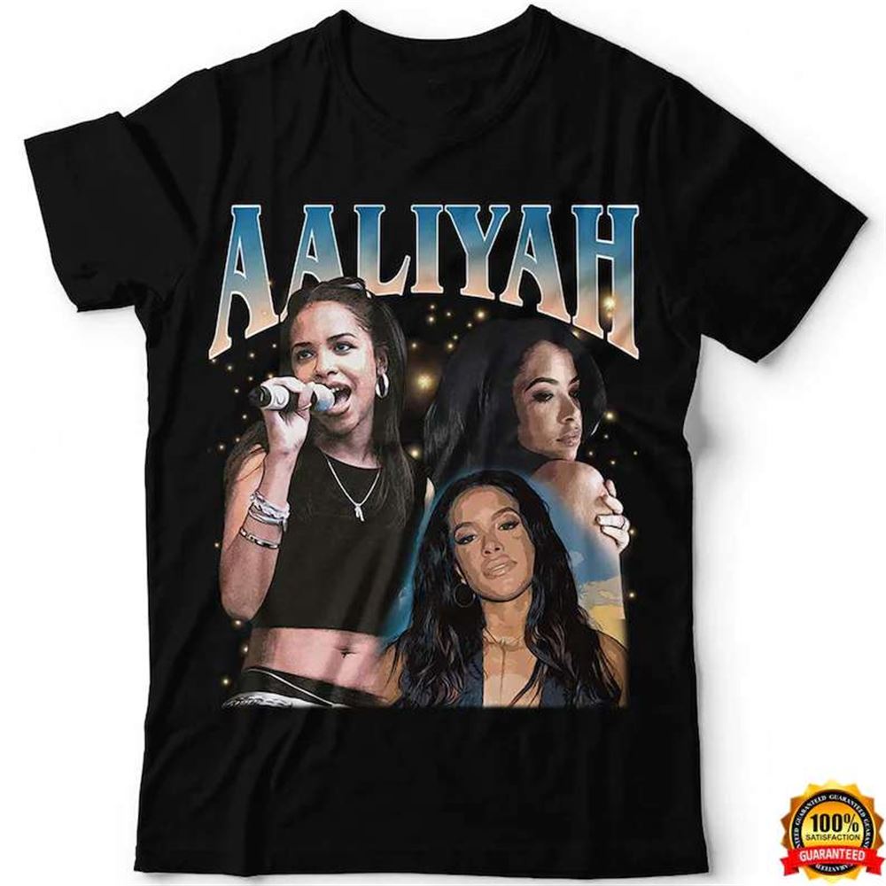 Aaliyah Vintage Style Music Casual T Shirt Size Up To 5xl