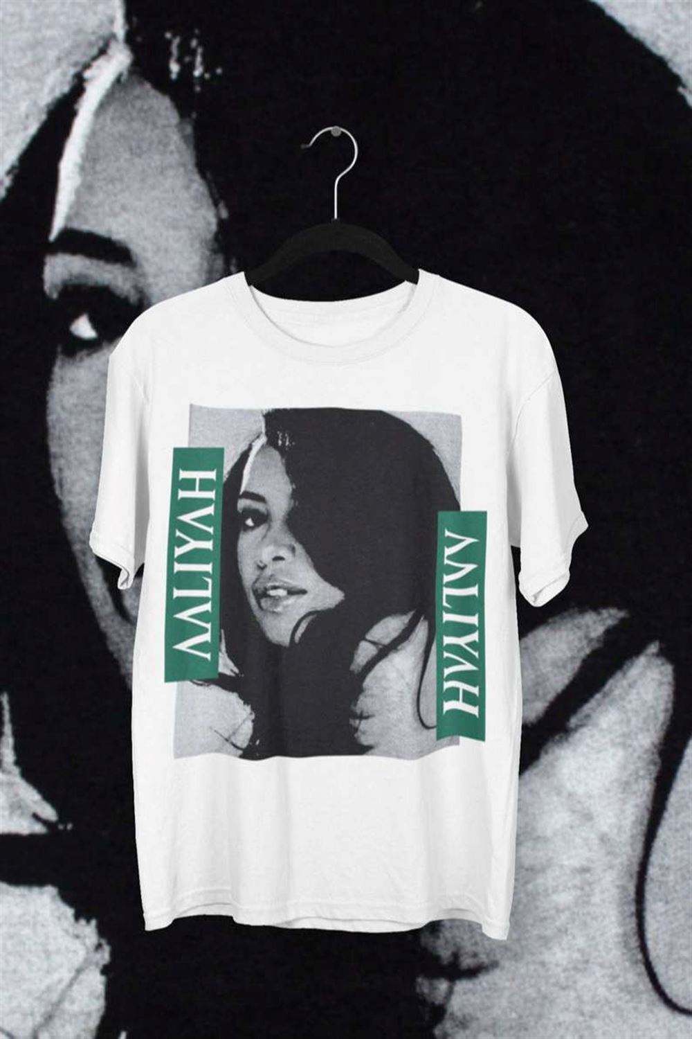 Aaliyah Vintage T Shirt Singer Music Size Up To 5xl