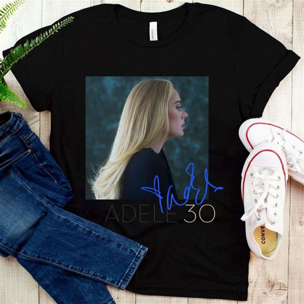 Adele 30 Easy On Me Signature T Shirt Size Up To 5xl