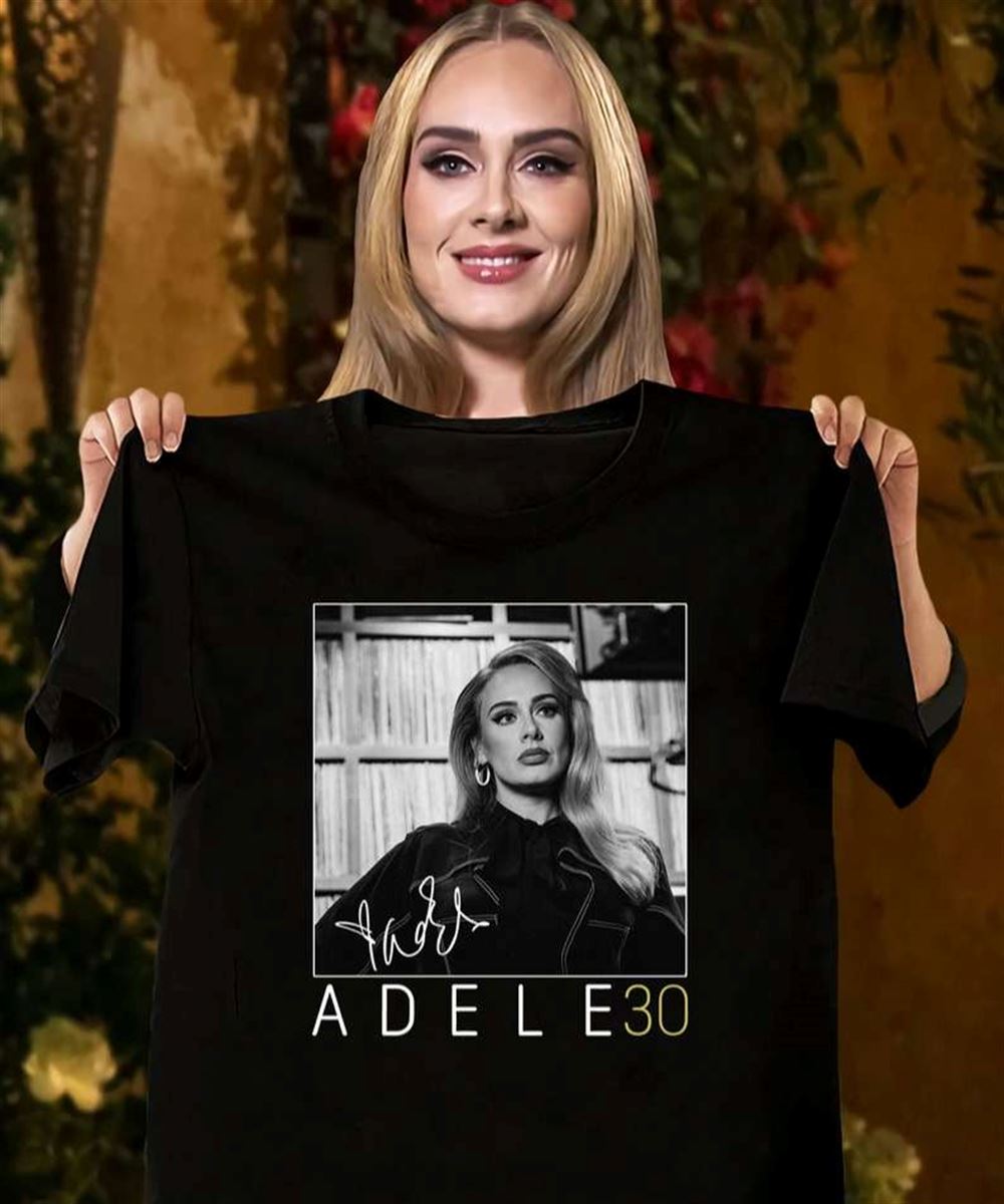 Adele T Shirt Adele 30 Album Merch Singer Music Size Up To 5xl