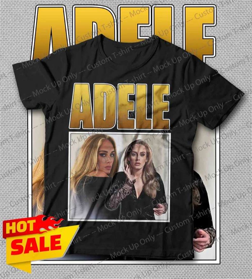 Adele T Shirt Music Singer Merch Size Up To 5xl