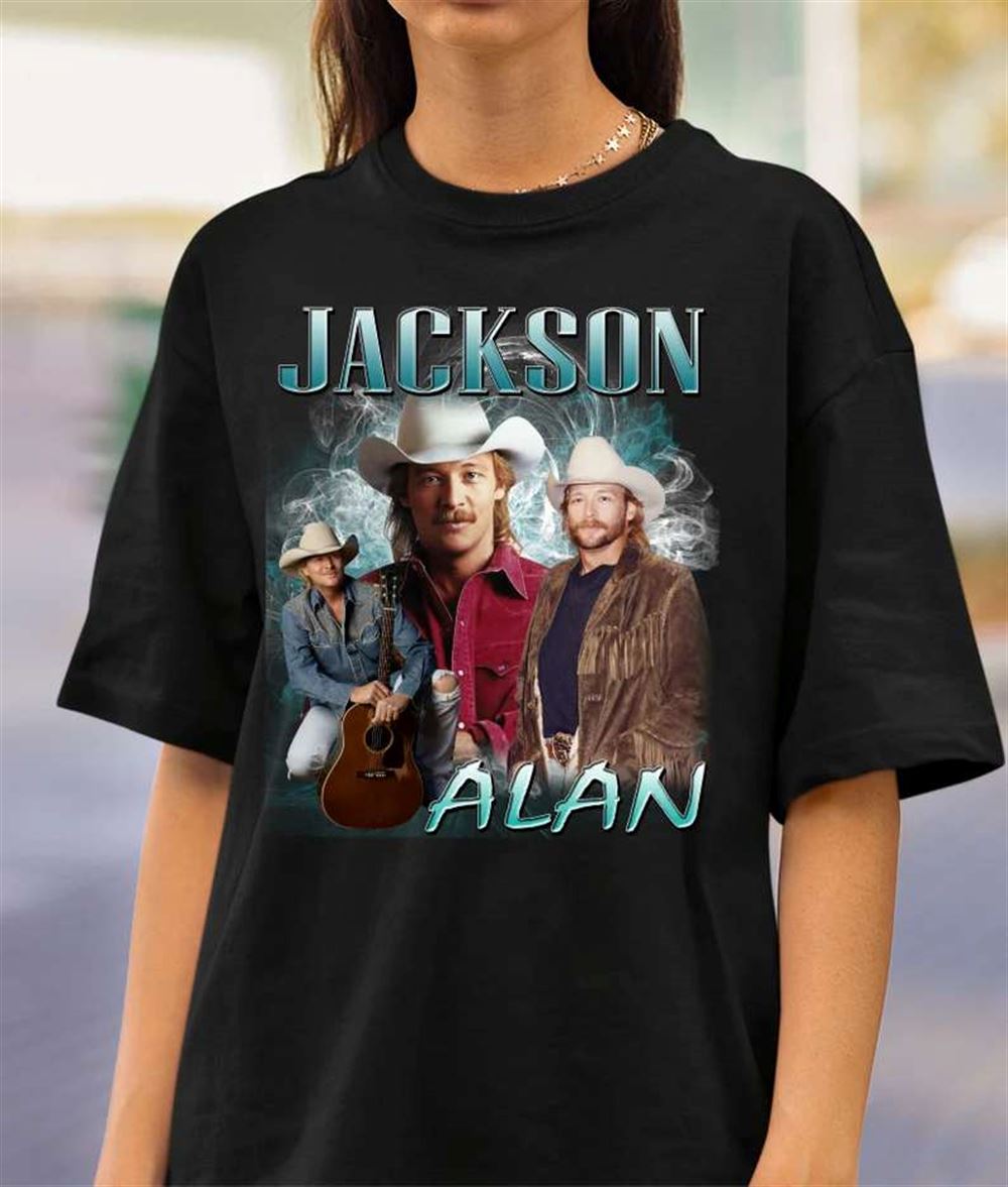 Alan Jackson Music Singer Unisex T-shirt Size Up To 5xl