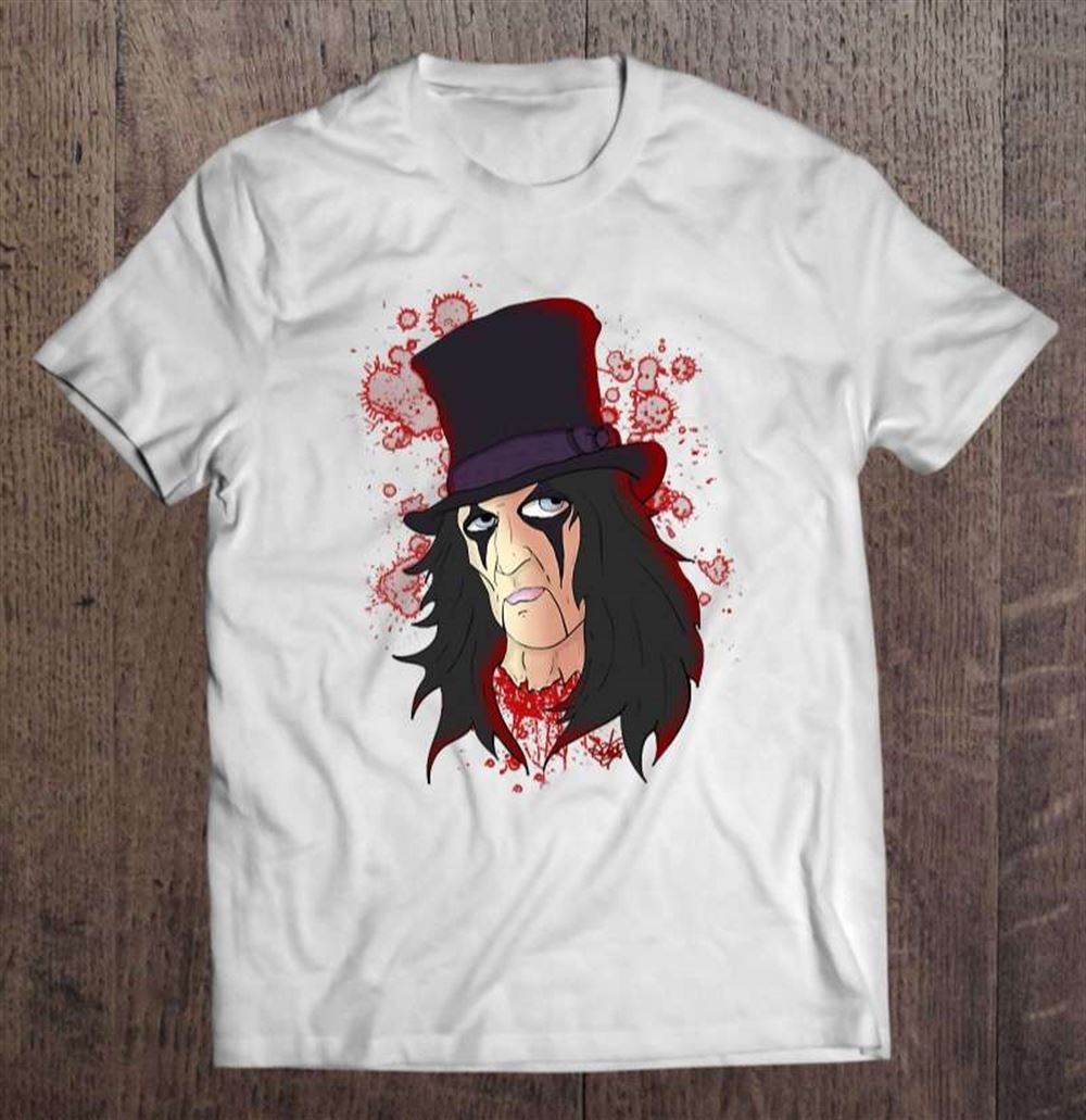 Alice Cooper T Shirt Music Singer-trungten-wesxk Size Up To 5xl