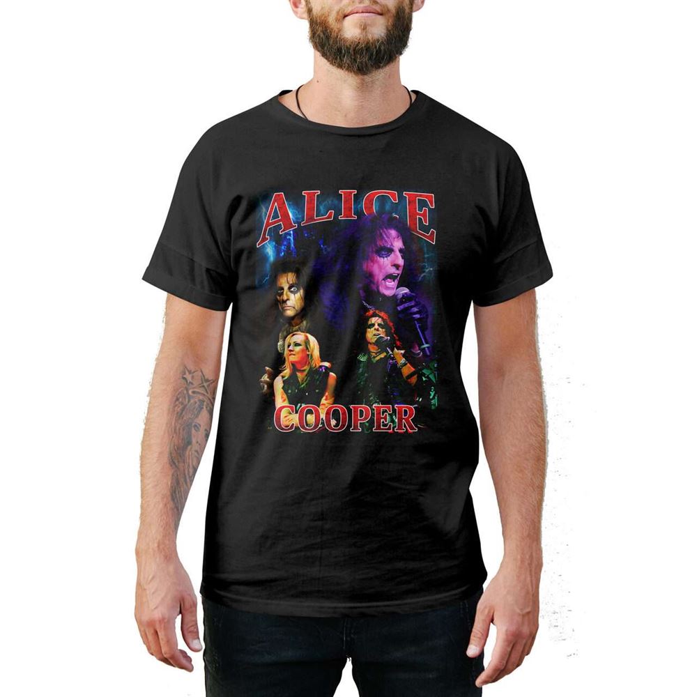 Alice Cooper Vintage Retro T Shirt Size Up To 5xl