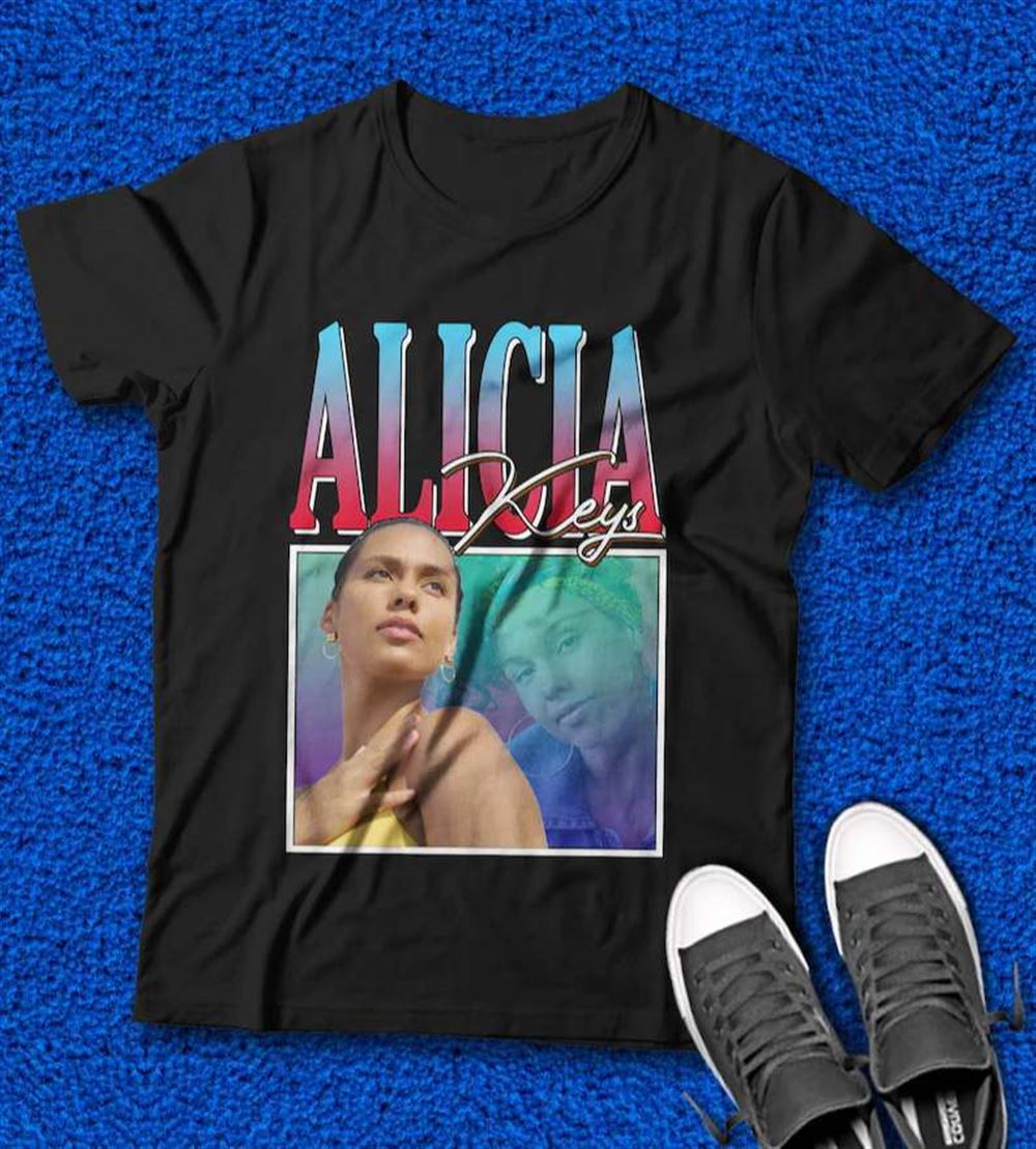 Alicia Keys Singer Unisex Shirt Size Up To 5xl