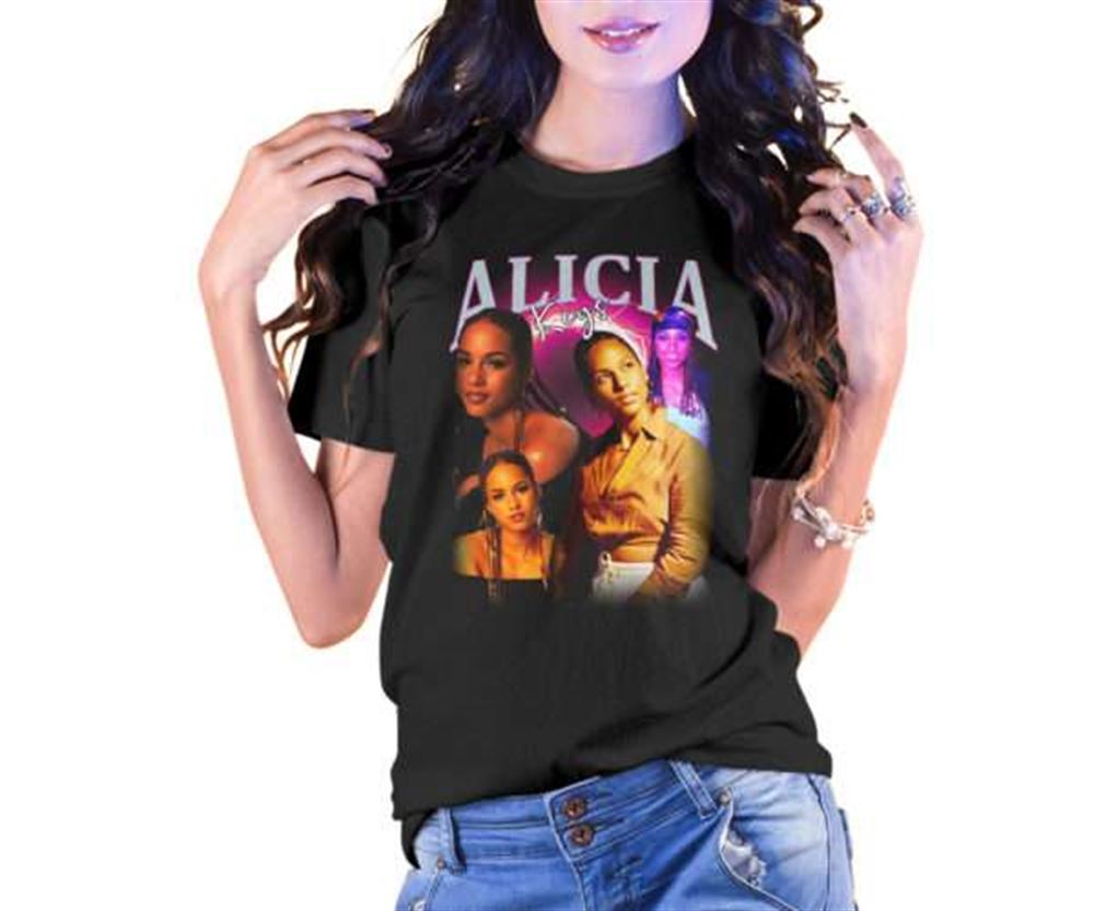 Alicia Keys Vintage Retro T Shirt Size Up To 5xl