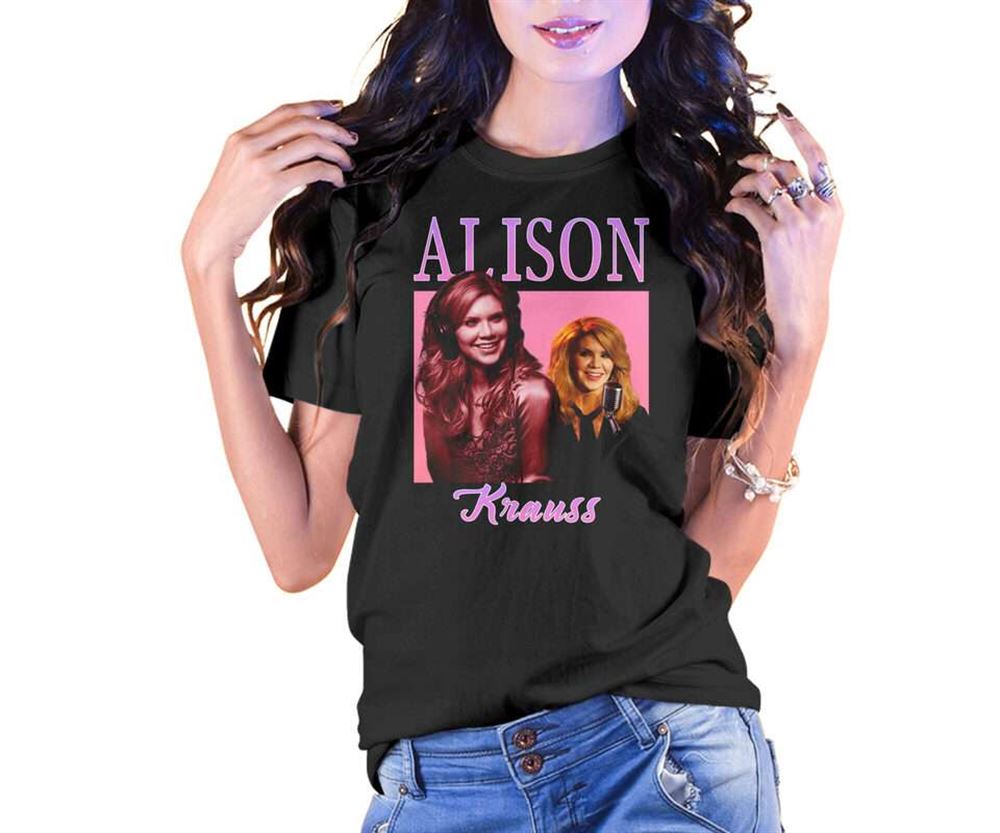 Alison Krauss Vintage Unisex T Shirt Size Up To 5xl