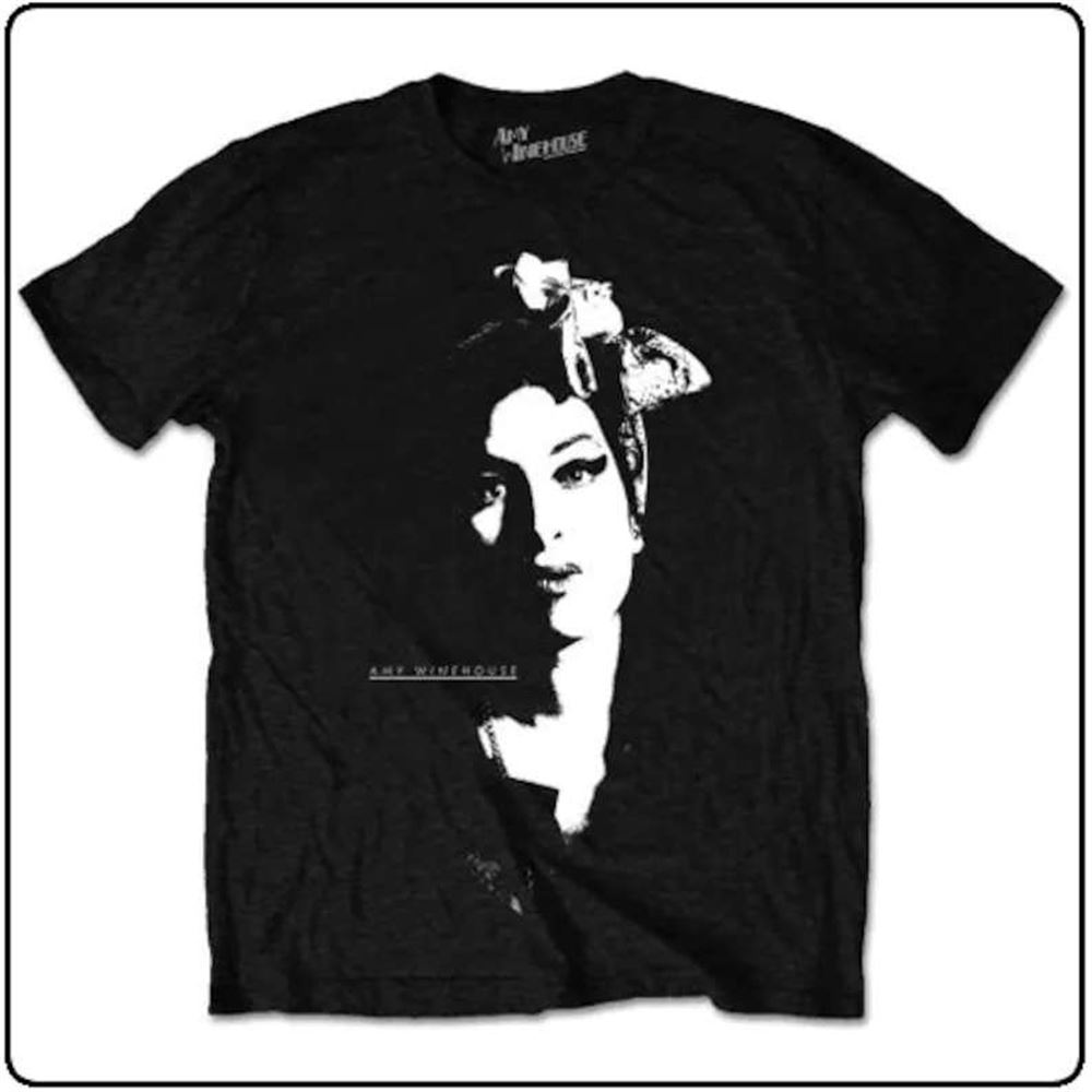 Amy Winehouse Singer Scarf Portrait Unisex T Shirt Size Up To 5xl