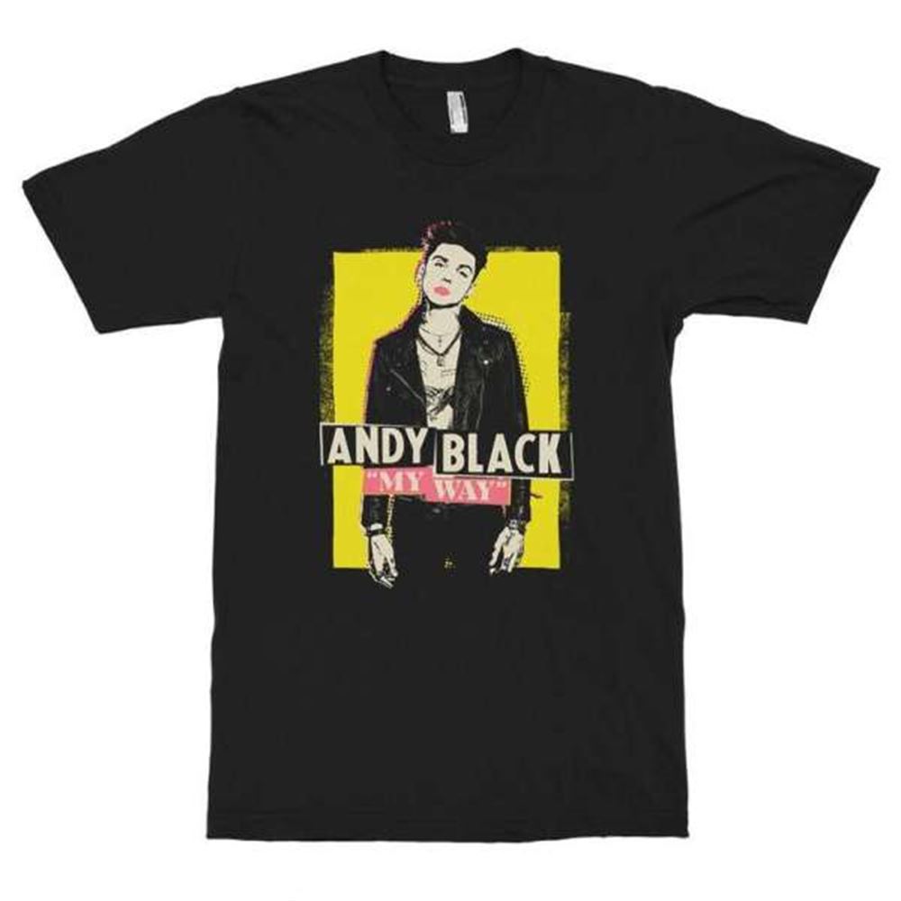 Andy Black My Way T Shirt S-5xl Singer Size Up To 5xl