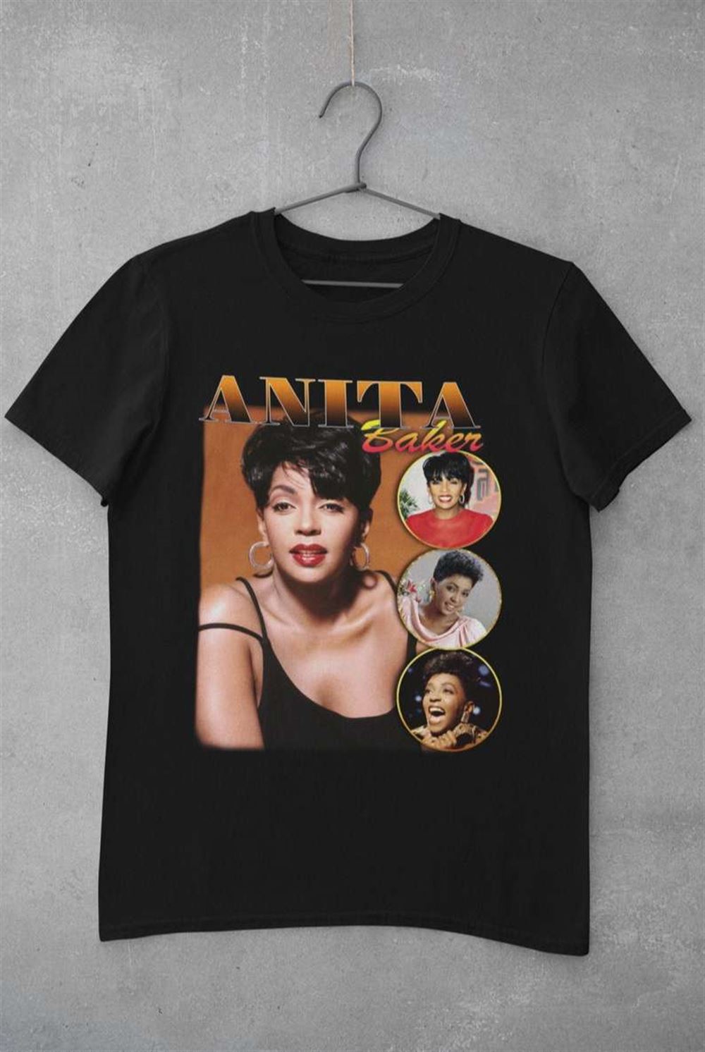 Anita Baker T Shirt Music Singer Size Up To 5xl