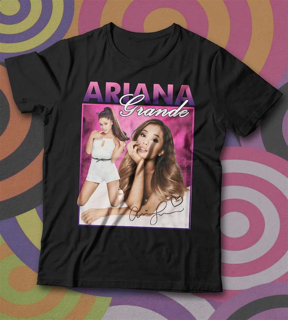 Ariana Grande American Singer Unisex Shirt Size Up To 5xl