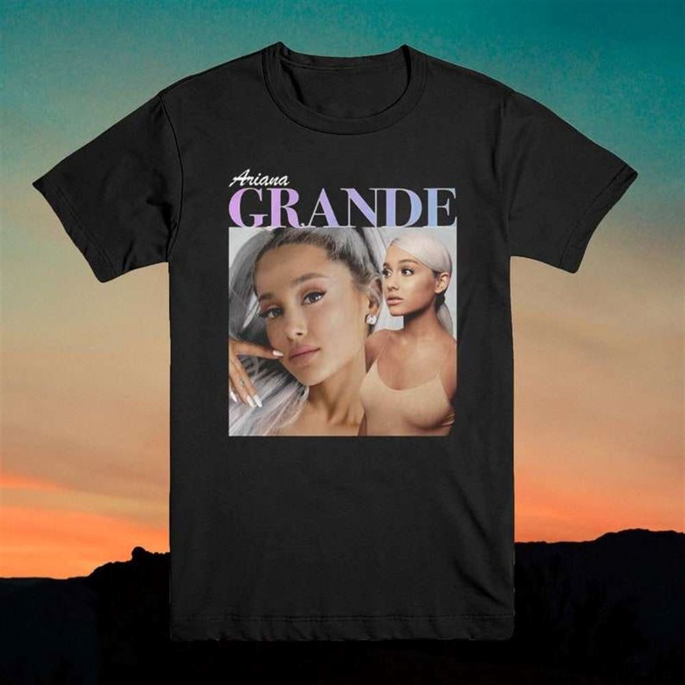 Ariana Grande Merch Music Singer T Shirt Size Up To 5xl