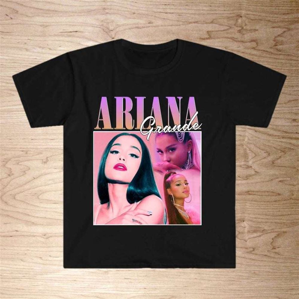 Ariana Grande Vintage Retro Style Classic T Shirt Size Up To 5xl