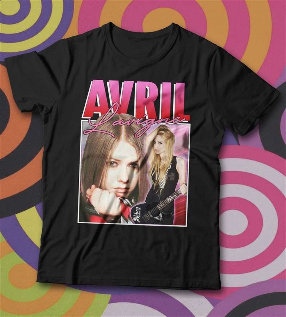 Avril Lavigne Canadian Singer Classic T Shirt Size Up To 5xl