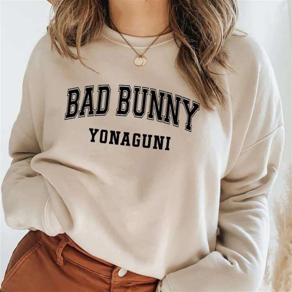 Bad Bunny Yonaguni Sweatshirt Unisex T Shirt Size Up To 5xl