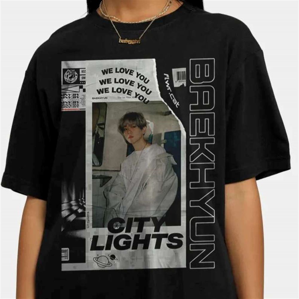 Baekhyun Exo Singer Kpop T Shirt Size Up To 5xl