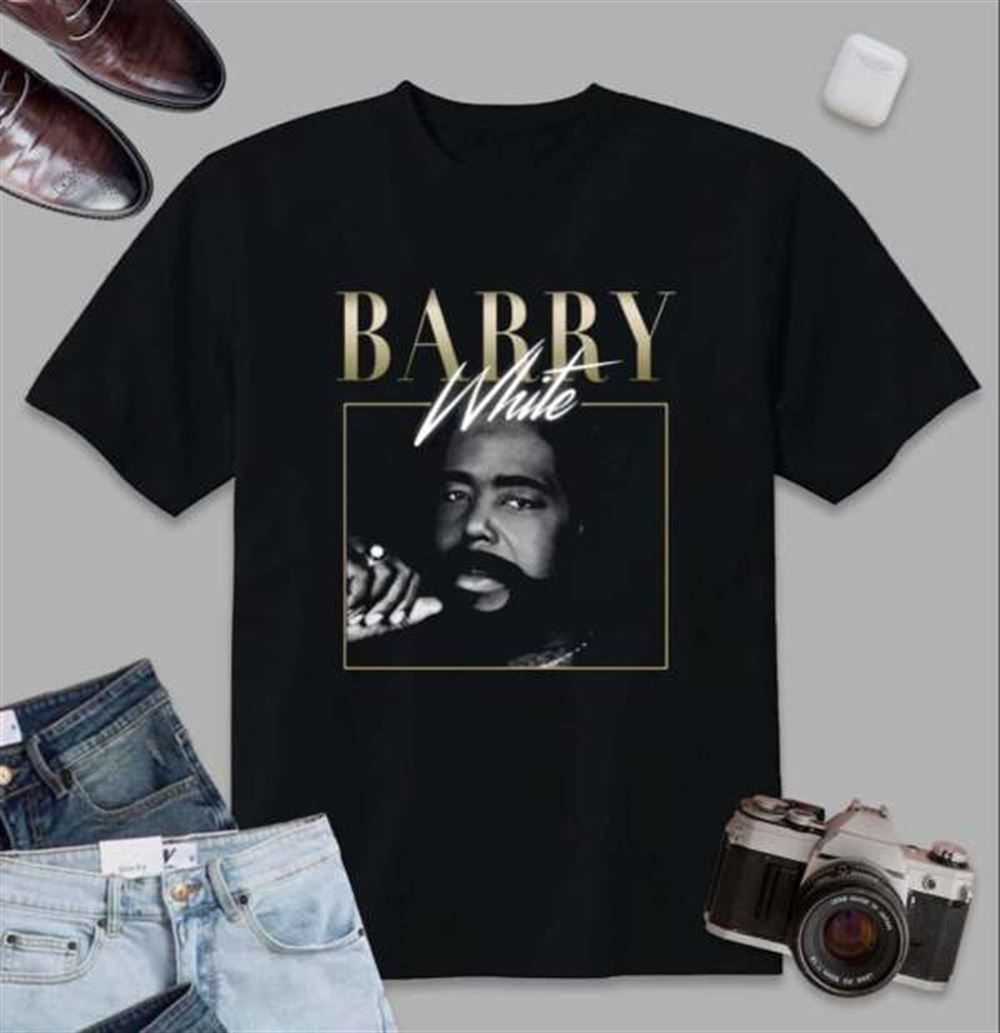 Barry White Graphic T-shirt Music Singer Size Up To 5xl