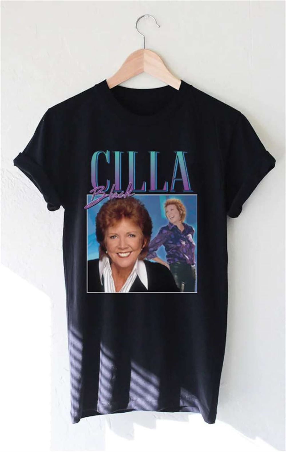 Black Cilla Singer Black Unisex Shirt Size Up To 5xl