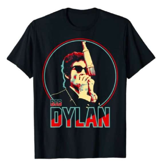 Bob Dylan Vintage 90s T Shirt Size Up To 5xl