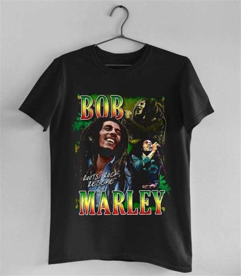 Bob Marley Roots Rock Reggae T Shirt Merch Size Up To 5xl