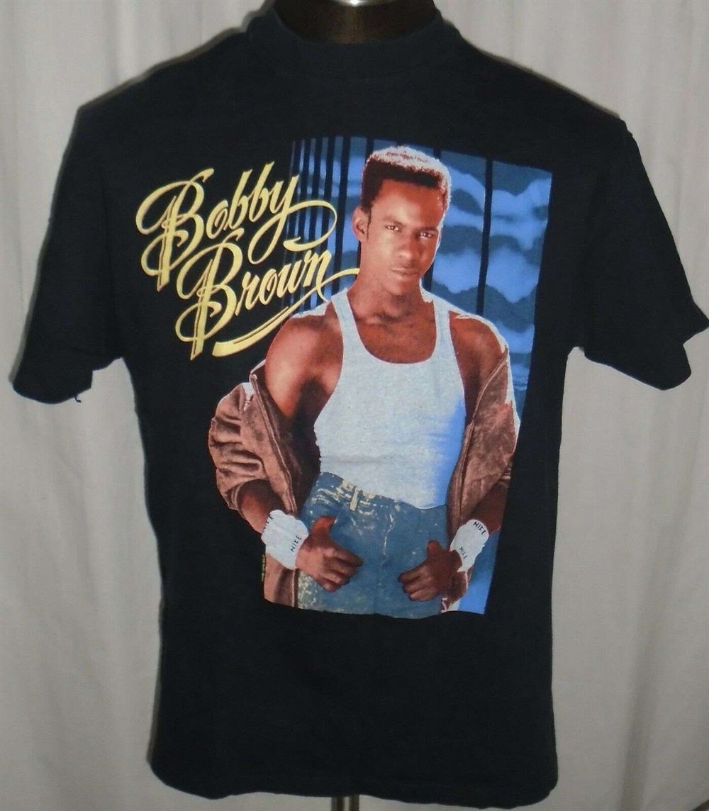 Bobby Brown Vintage T-shirt Singer Size Up To 5xl