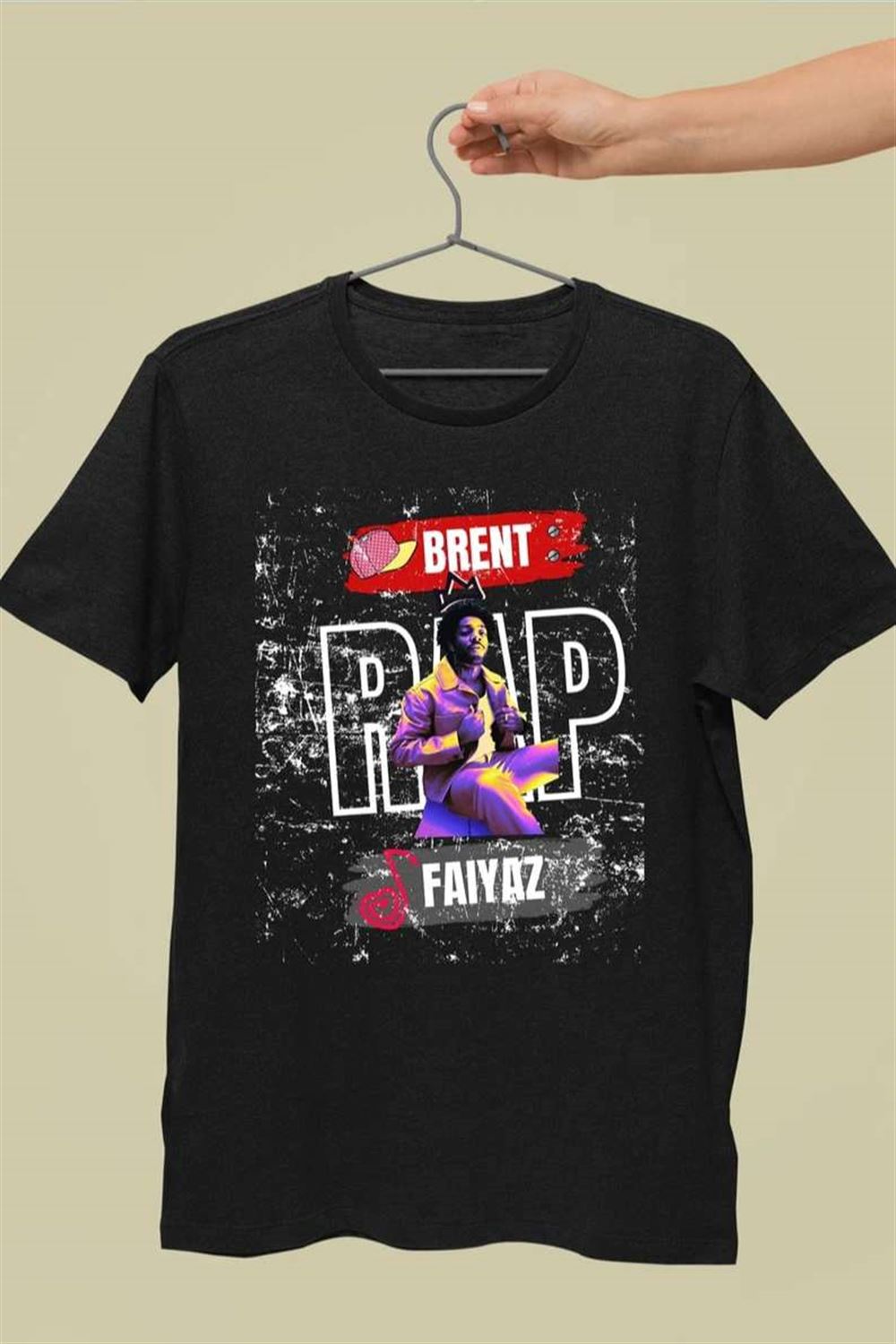 Brent Faiyaz T-shirt Vintage 90s Hip Hop Rap Tour Size Up To 5xl