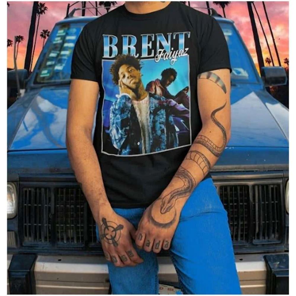 Brent Faiyaz Vintage Classic T-shirt Size Up To 5xl