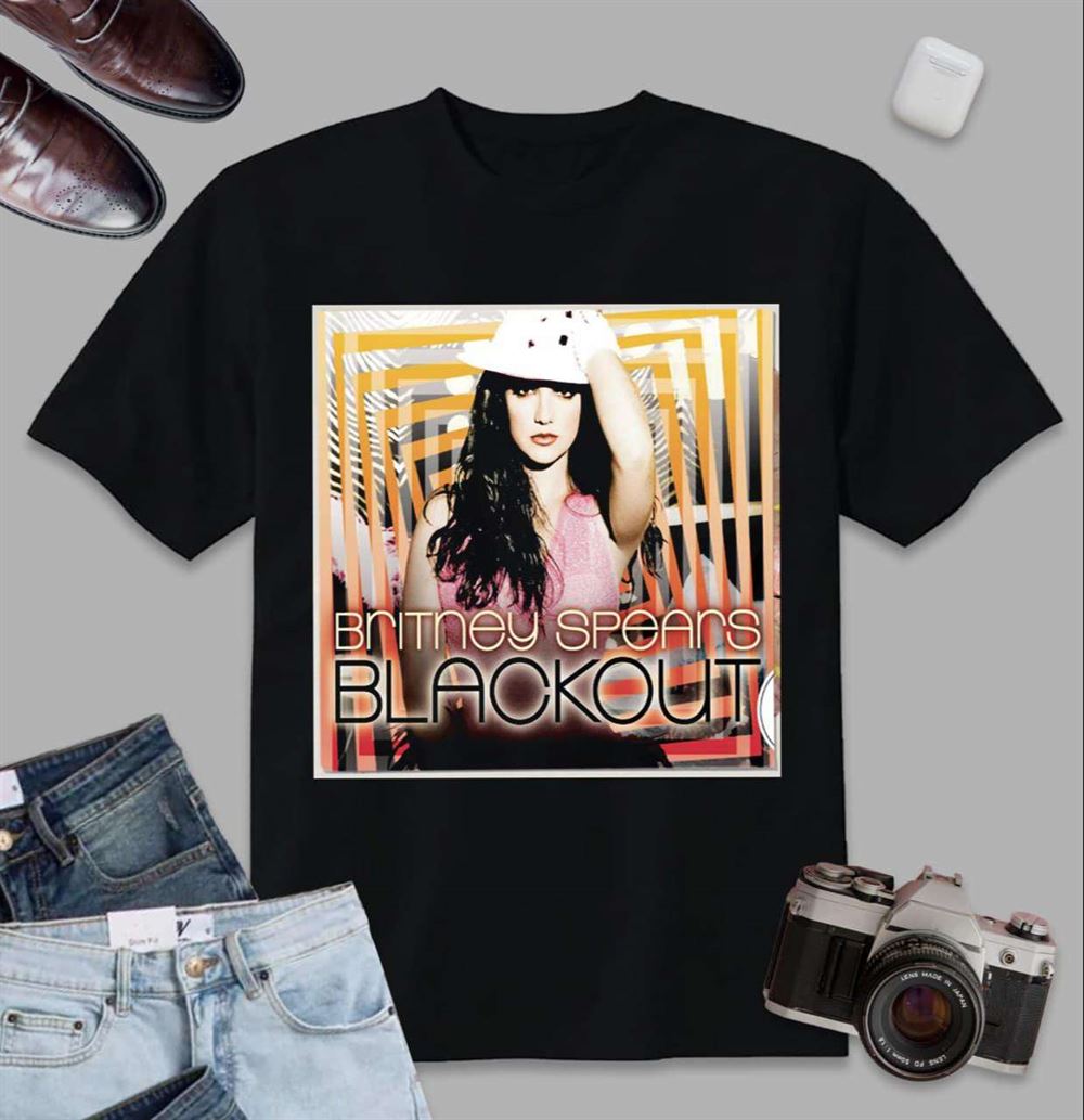 Britney Spears Blackout T Shirt Size Up To 5xl