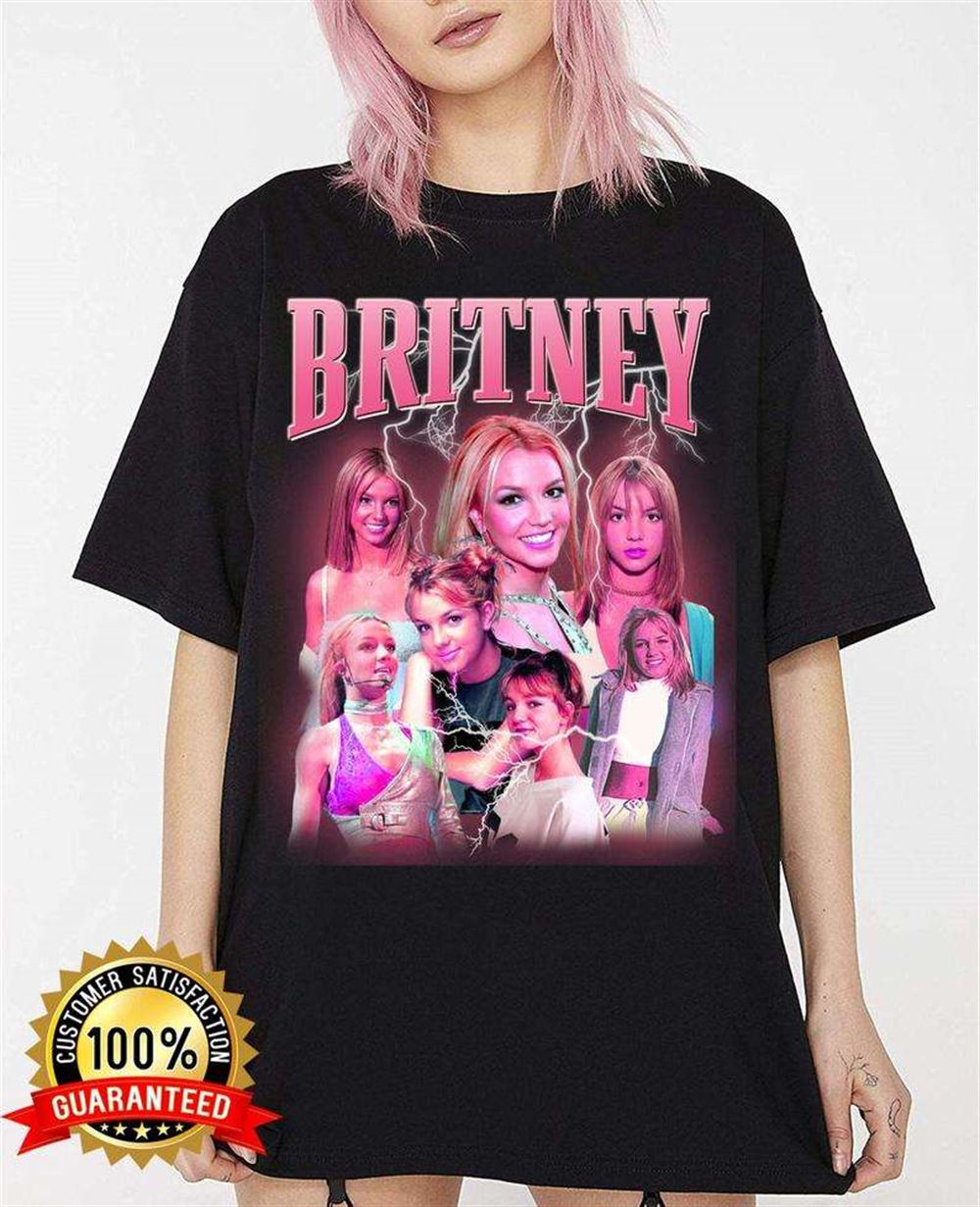 Britney Spears Singer Graphic T-shirt Size Up To 5xl