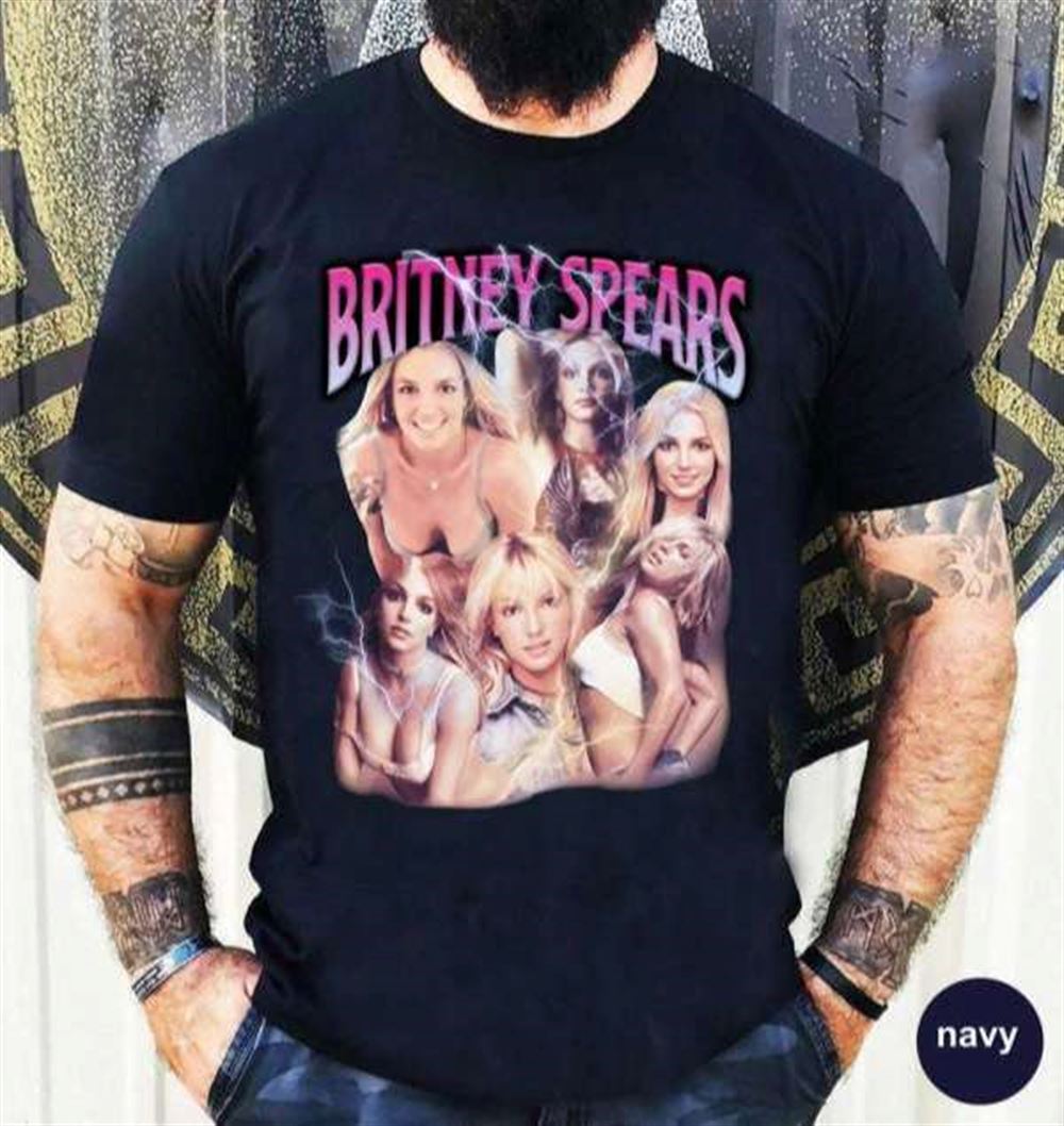 Britney Spears Vintage T Shirt Merch Music Size Up To 5xl