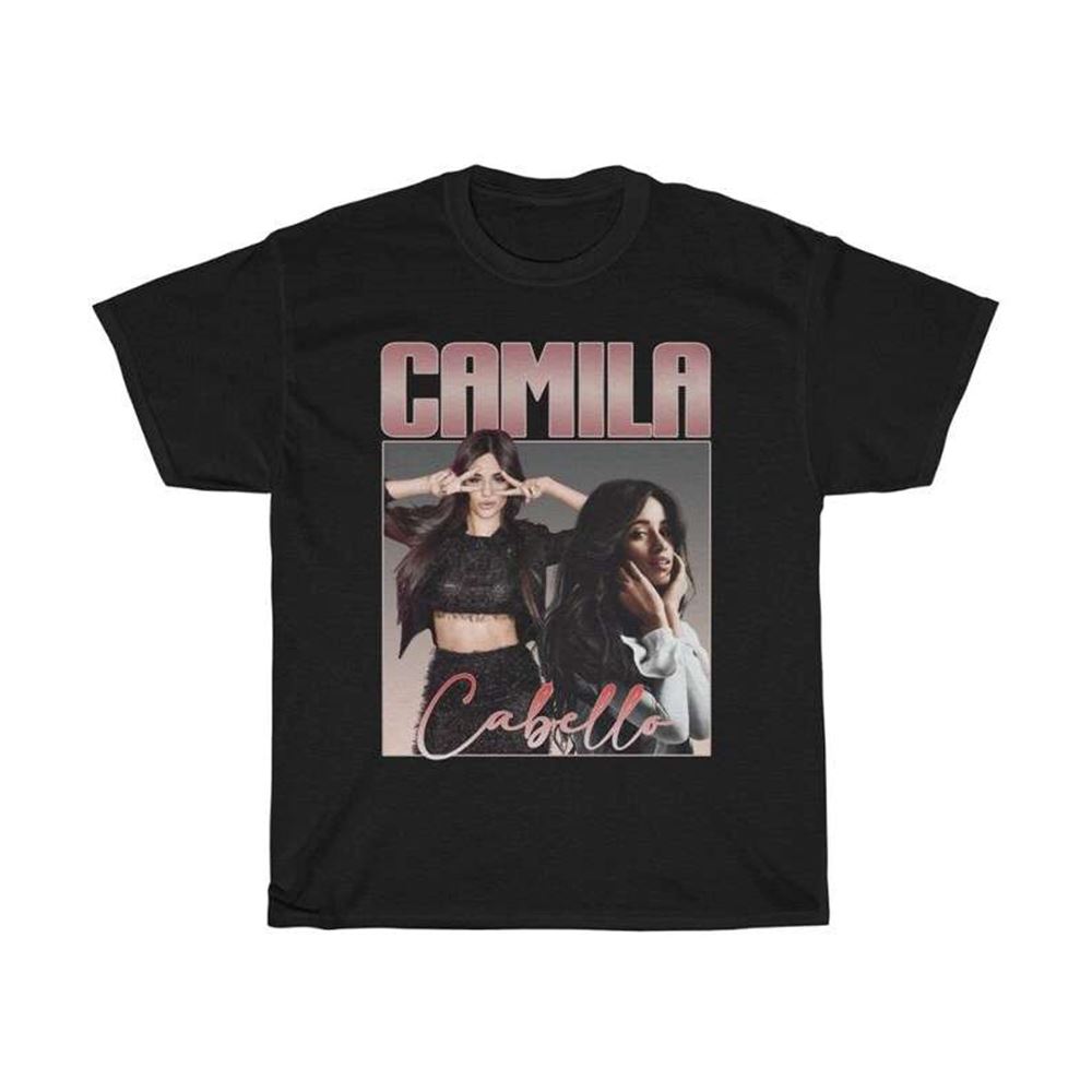 Camila Cabello T Shirt Merch Music Singer Size Up To 5xl