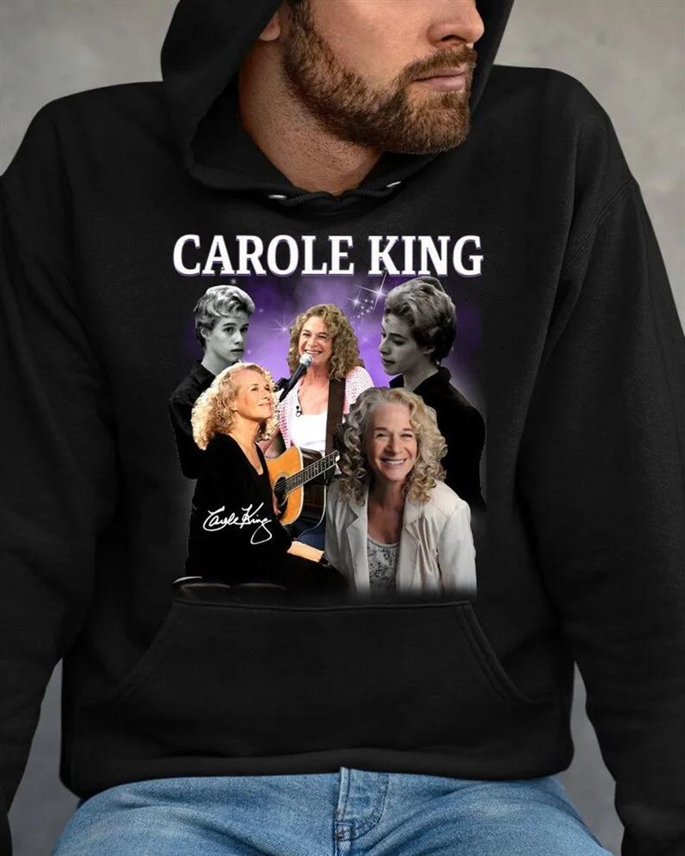 Carole King American Singer Vintage Style T-shirt Size Up To 5xl