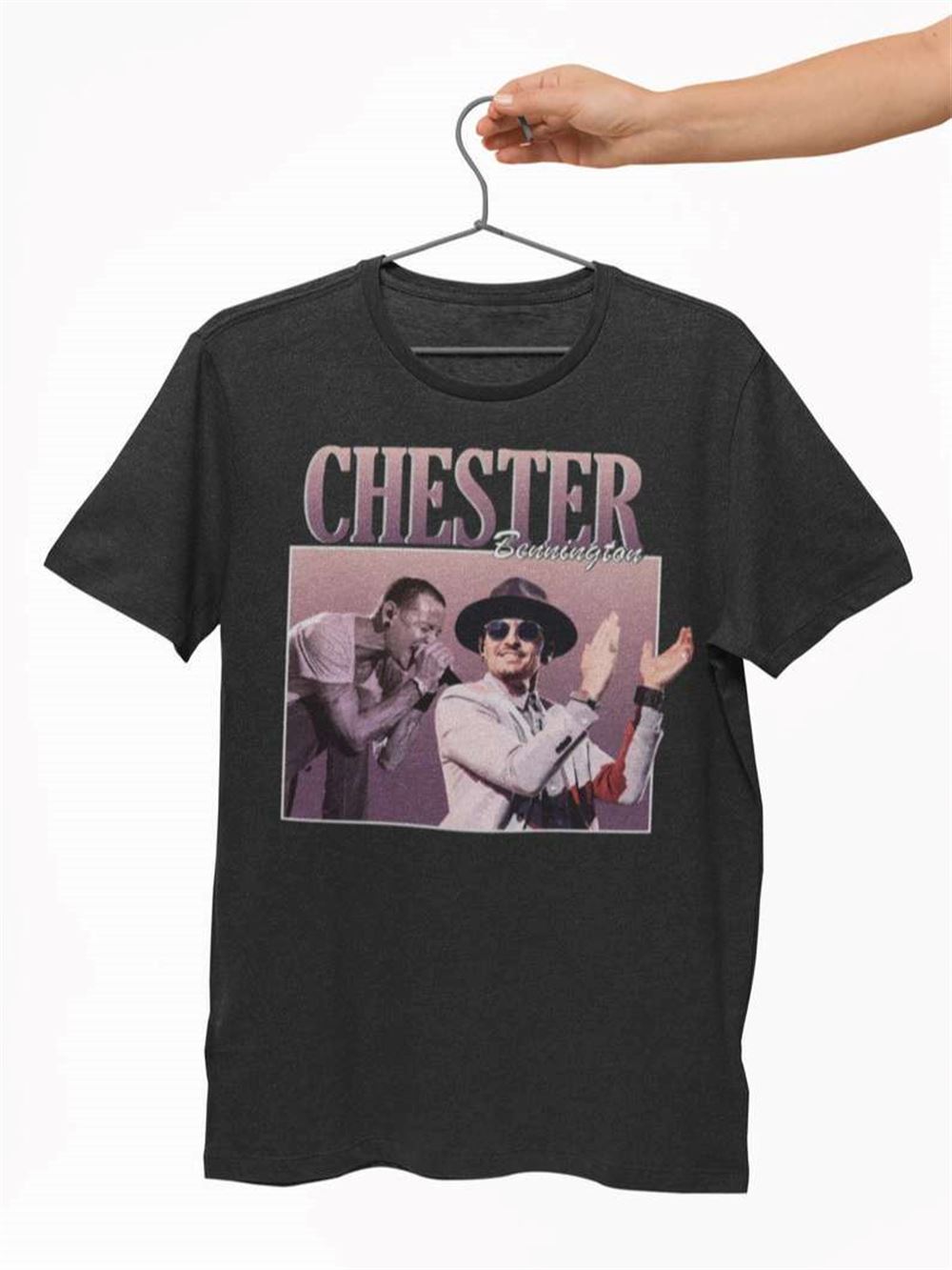 Chester Bennington T Shirt Music Singer Size Up To 5xl