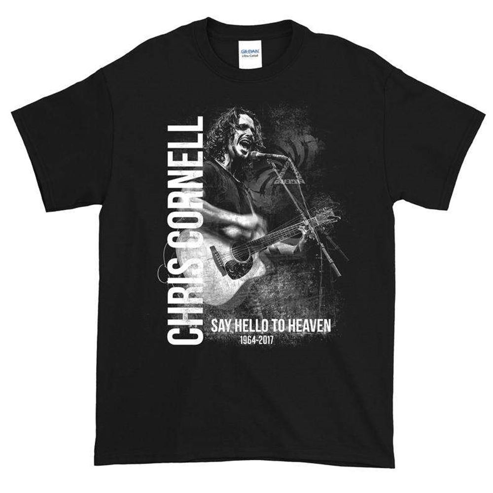 Chris Cornell Say Hello To Heaven Classic Unisex T Shirt Size Up To 5xl