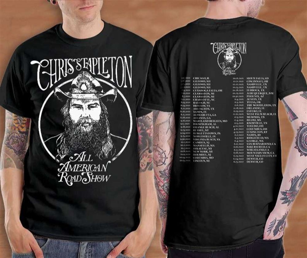 Chris Stapleton Tour Shirt Size Up To 5xl