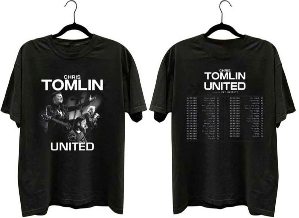 Chris Tomlin United Tour 2022 T Shirt Size Up To 5xl