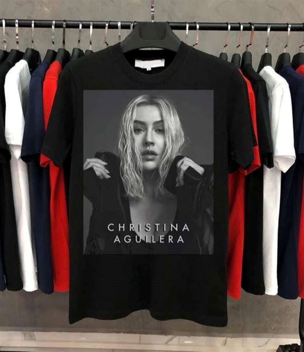 Christina Aguilera Music Singer Unisex T-shirt Size Up To 5xl