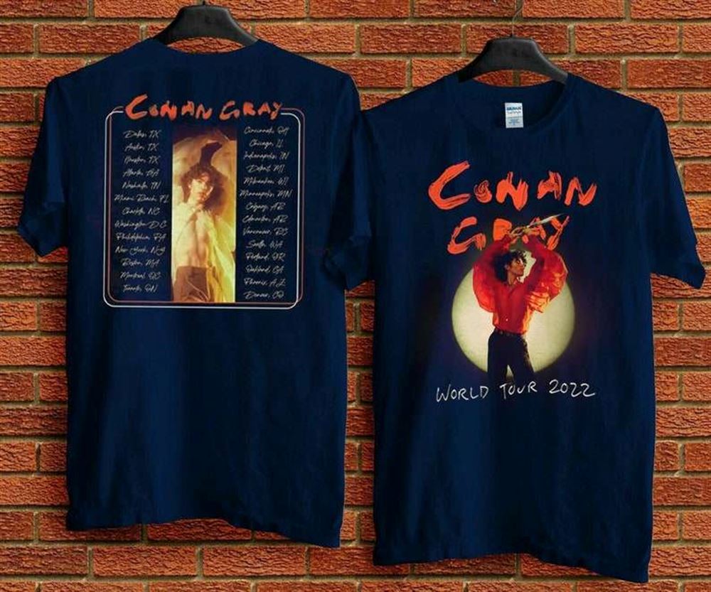 Conan Gray World Tour 2022 T Shirt Size Up To 5xl